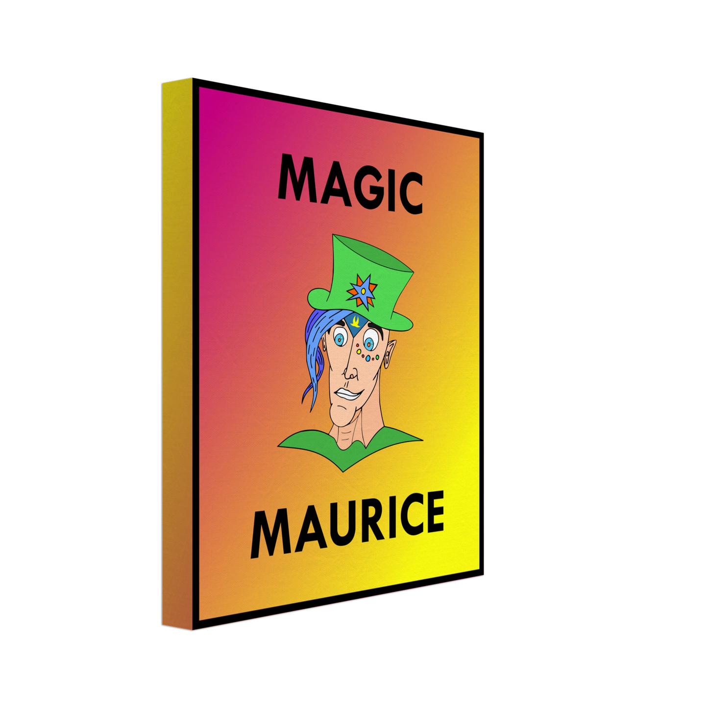 Canvas - 8x10 - (Magic Maurice)