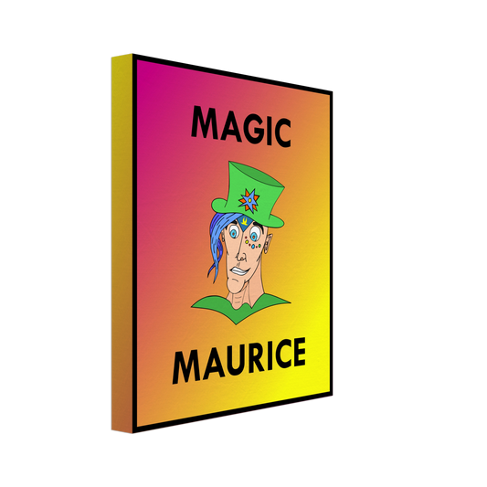 Canvas - 8x10 - (Magic Maurice)